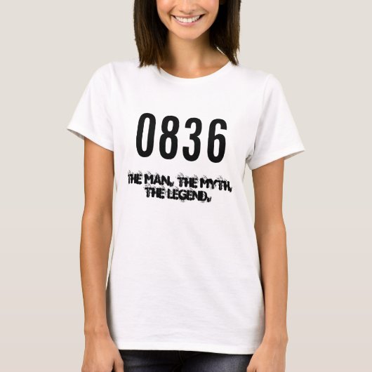 0836 836 T-Shirt (Vorderseite)