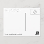 (083) Felucca Sailboats Postkarte (Rückseite)