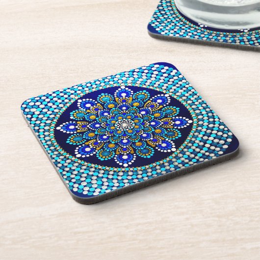 086 - Royal Blue Untersetzer (Linke Seite)