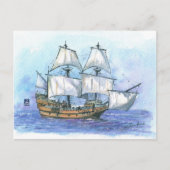 (087) Mayflower II Postkarte (Vorderseite)