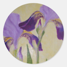 087 RUNDER AUFKLEBER