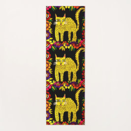 089 - Basi the Cat Yoga Mat Yogamatte