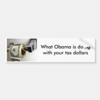 08-01-17_money8 [1], welcher Obama doingwith Sie… Autoaufkleber