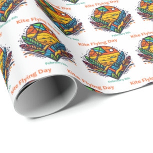 08.02. - Kitetag Geschenkpapier