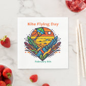 08.02. - Kitetag Serviette (Beispiel)