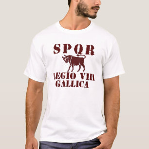 08 Julius Cäsars 8. Gallica römisches T-Shirt