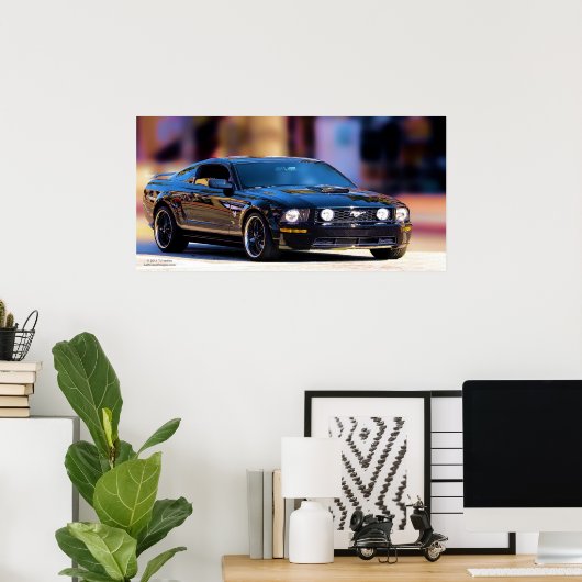 '08 Mustang GT S197 POSTER (Heimbüro)