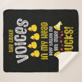 08.Rubber duck for a Duck Lovers Sherpadecke (Vorderseite (Horizontal))