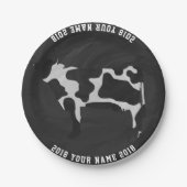 08 von 12 Kuh-Party-Platte Pappteller (Vorderseite)