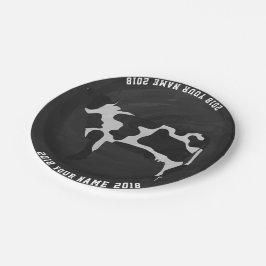 08 von 12 Kuh-Party-Platte Pappteller