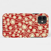 090512 Cream on Ruby Red Case-Mate iPhone Hülle (Rückseite (Horizontal))