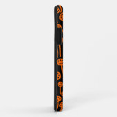 090512 Orange auf Schwarz Case-Mate iPhone Hülle (Hinten/Rechts)