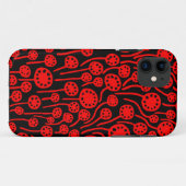 090512 Red on Black iPhone Case (Rückseite (Horizontal))