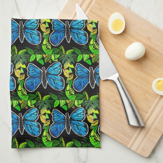 090- Küchentücher (Viertel Falte)