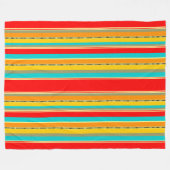 091214 Vertikaler Streifen Fleecedecke (Vorderseite (Horizontal))