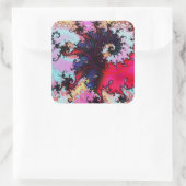 0929 QUADRATISCHER AUFKLEBER (Tasche)