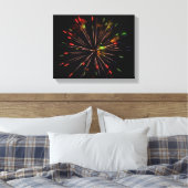 0948-Feuerwerk Leinwanddruck (Insitu (Schlafzimmer))