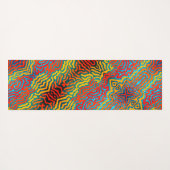 098 - Digital Pattern Yoga Mat Yogamatte (Rückseite (Horizontal))