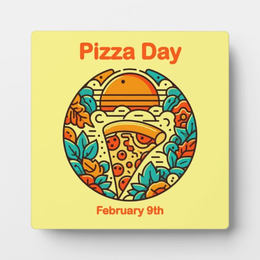 09.02. Pizza Day Fotoplatte (Vorderseite)