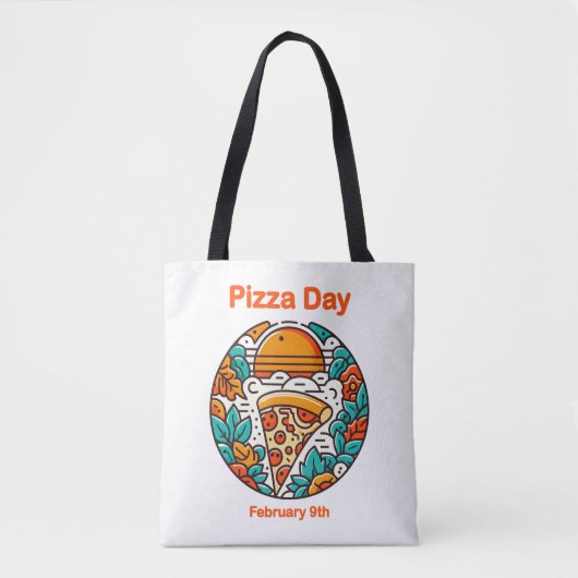 09.02. Pizza Day Tasche (Vorderseite)