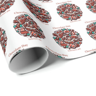 09.02. - Schokolade Geschenkpapier