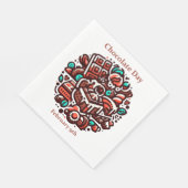 09.02. - Schokolade Serviette (Ecke)