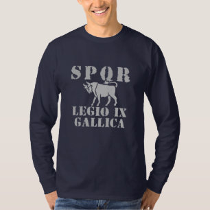 09 Julius Cäsars 9. Gallica Legion - römischer T-Shirt