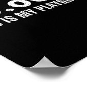 ±0.0001 This Is My Playground Machinist Engineerin Poster (Ecke)