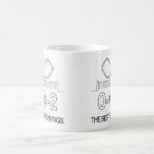 0-0-2 Der beste Start Indoor-Pickleball-Becher Kaffeetasse (Mittel)