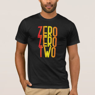 0 0 2 Funny Pickleball Score, Gradient T-Shirt
