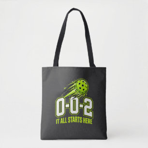 0-0-2 Pickleball-Tasche - Lustiges Score-Geschenk Tasche