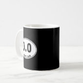 0.0 I Don't Run Kaffeetasse (Vorderseite Links)