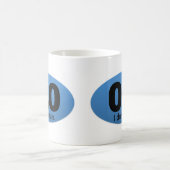 0,0 Ich laufe nicht Kaffeetasse (Mittel)