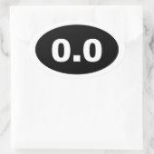 0.0 OVALER AUFKLEBER (Tasche)