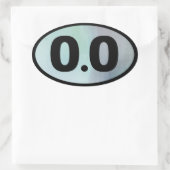 0.0 OVALER AUFKLEBER (Tasche)
