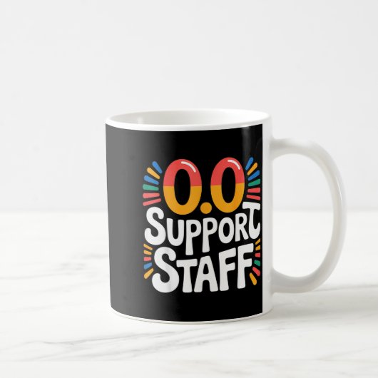 0.0 Suprt Staff Marathon Cheer Squad -  Kaffeetasse (Rechts)