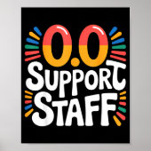 0.0 Suprt Staff Marathon Cheer Squad -  Poster (Vorne)