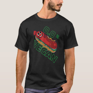 0,0 Veganer, ich liebe Fleisch, Anti-Veganer T-Shirt