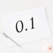 0.1 Ovale Aufkleber (Umschlag)