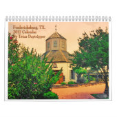 0-2011 Kalender-Fredericksburg, TX Kalender (Titelbild)