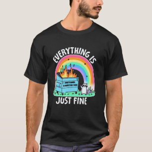 0 Alles ist in Ordnung Psychische Gesundheitsaufkl T-Shirt