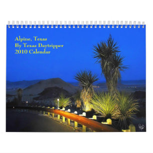 0-Alpine, Kalender Texas 2010 durch