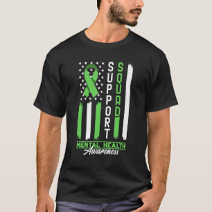 0 Bewusstsein I Unterstützertrupp I Depression & P T-Shirt