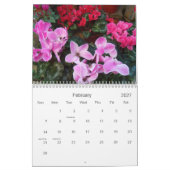 0 blühende rosa Gärten 2012-2013 Kalender (Feb 2027)