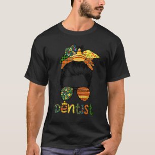 0 Cinco De Mayo Lustiger Unordentlicher Dutt Brill T-Shirt