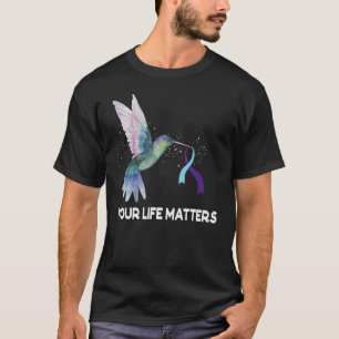 0 Dein Leben Zählt Band N Suizidbewusstsein Männer T-Shirt