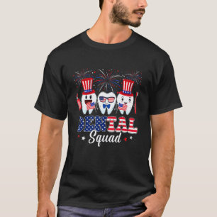 0 Dental Squad Zahnarzt Assistent Hygienikerin Glü T-Shirt