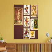 0 Der Narr Leinwanddruck (Insitu (Wohnzimmer))