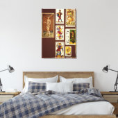 0 Der Narr Leinwanddruck (Insitu (Schlafzimmer))