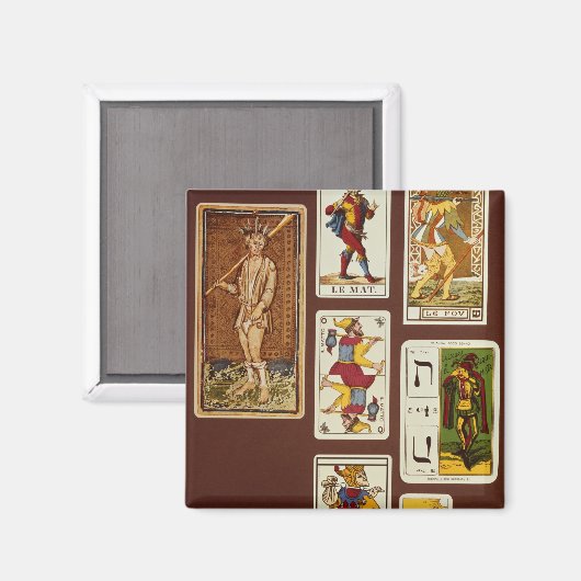 0 Der Narr Magnet (Vorderseite/Rückseite)